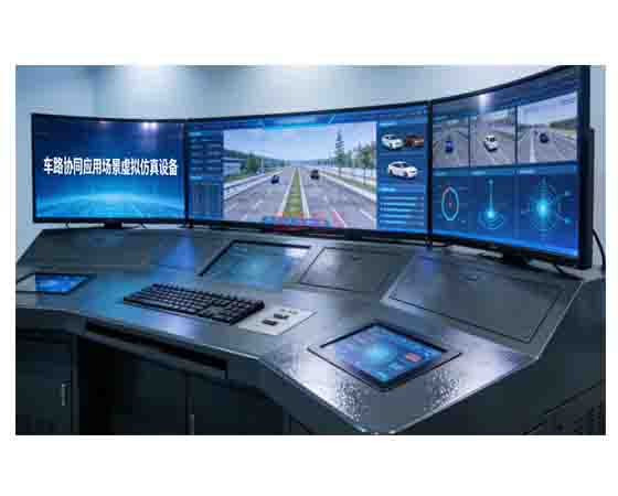車路協同應用場景虛擬仿真